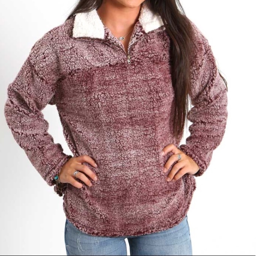 Maroon pullover.. perfect condition!